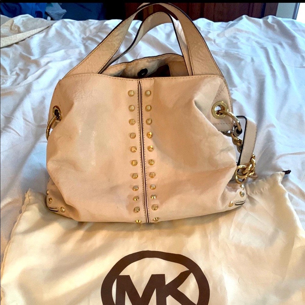 Michael Kors bag with storage bag.